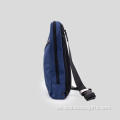 Blue Herren -Leinwand Messenger -Tasche